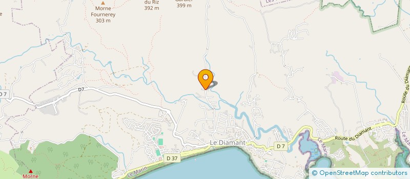 localisation de l'entreprise CAP OUEST à LE DIAMANT