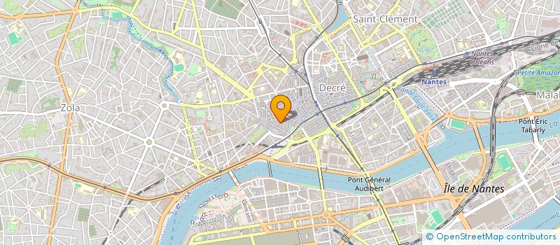 localisation de l'entreprise CAP'OUEST à NANTES