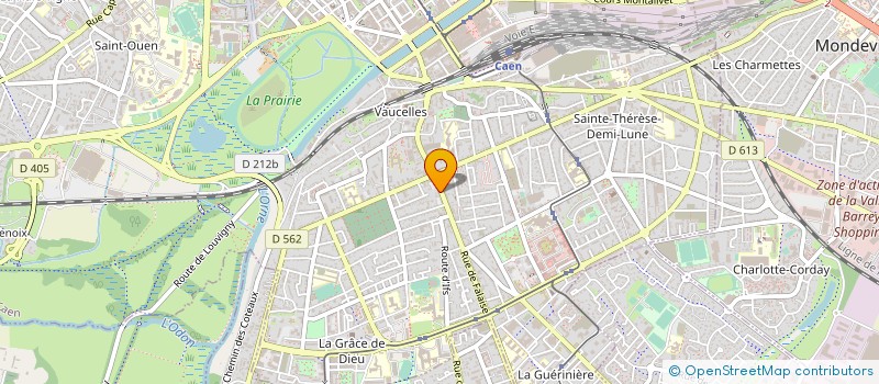 localisation de l'entreprise CAP OUEST à CAEN