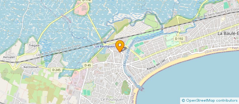 localisation de l'entreprise CAP OUEST à LE POULIGUEN
