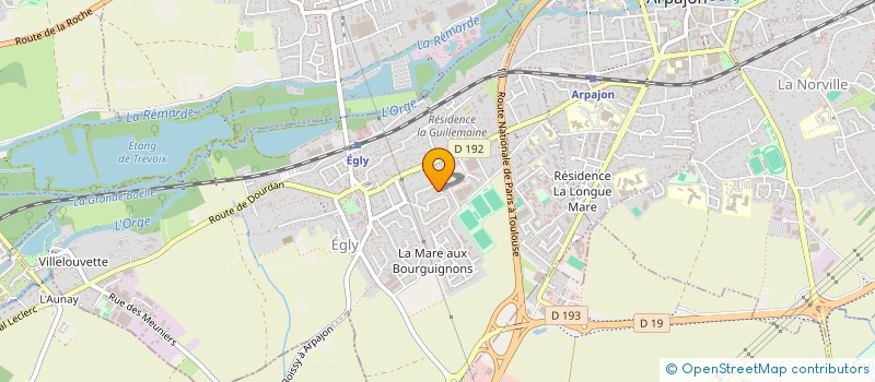 localisation de l'entreprise CAP PARTICIPATIONS à EGLY