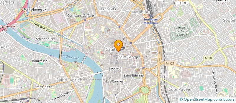 localisation de l'entreprise CAP PERFORMANCE RH  TOULOUSE