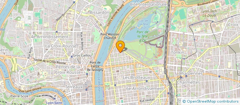 localisation de l'entreprise CAP PHARMA à LYON 6EME