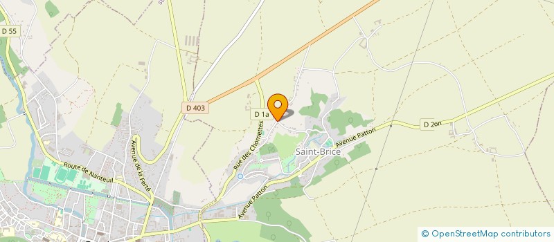 localisation de l'entreprise CAP PHARMA  SAINT-BRICE