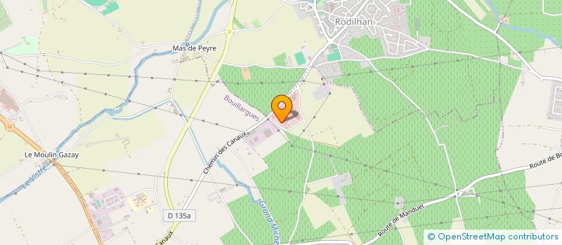 localisation de l'entreprise CAP&PIE S  BOUILLARGUES