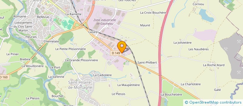 localisation de l'entreprise CAP PLEIN AIR 85 à MORTAGNE-SUR-SEVRE