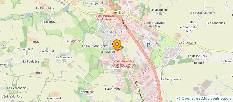 localisation de l'entreprise CAP PLOMBERIE CHAUFFAGE  LA MEZIERE