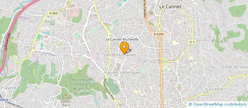 localisation de l'entreprise CAP PME DAF  CANNES