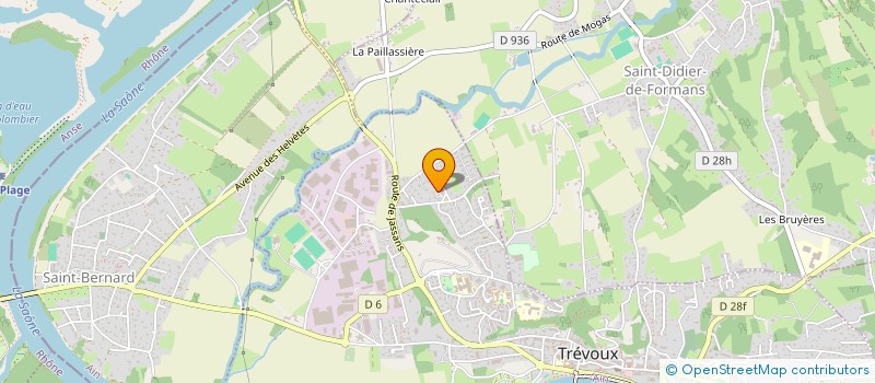 localisation de l'entreprise CAP' POUR NINO à TREVOUX
