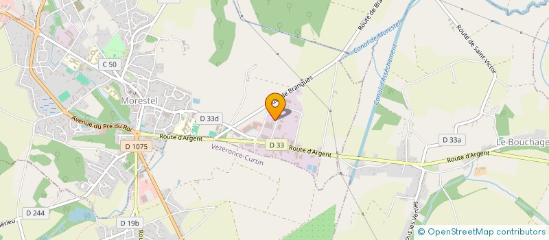 localisation de l'entreprise CAP PRECISION  MORESTEL