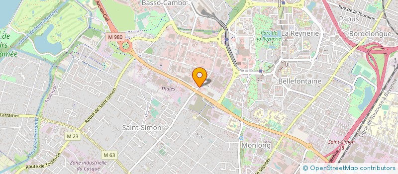 localisation de l'entreprise CAP PRIVILEGE - CONSEIL AUDIT PATRIMOINE à TOULOUSE