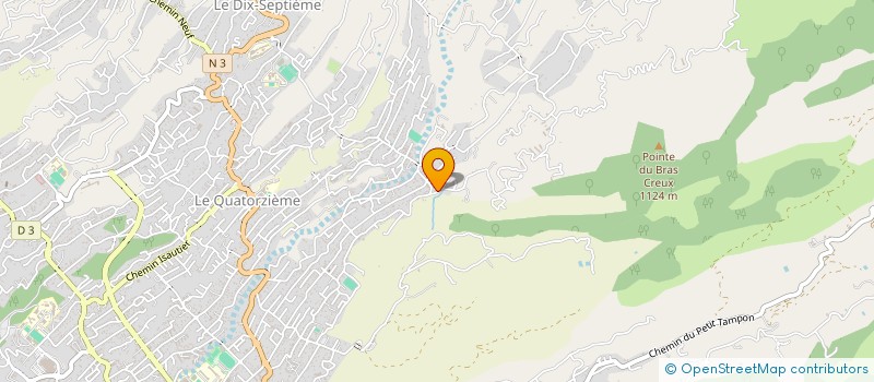 localisation de l'entreprise CAP PRO OI  LE TAMPON