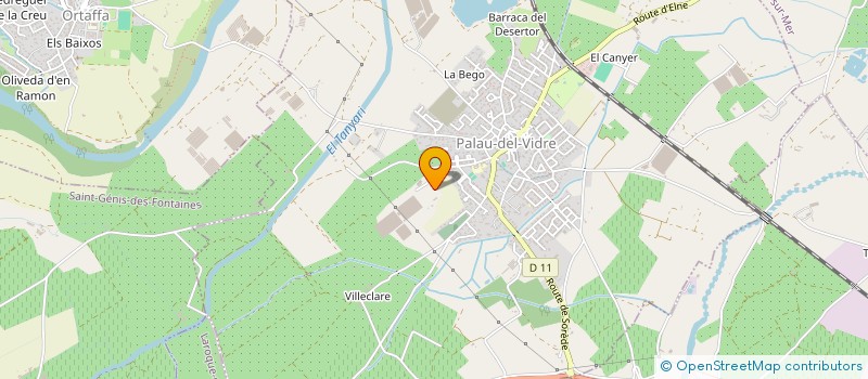 localisation de l'entreprise CAP PROPRETE à PALAU-DEL-VIDRE
