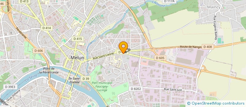 localisation de l'entreprise CAP QUAD  MELUN