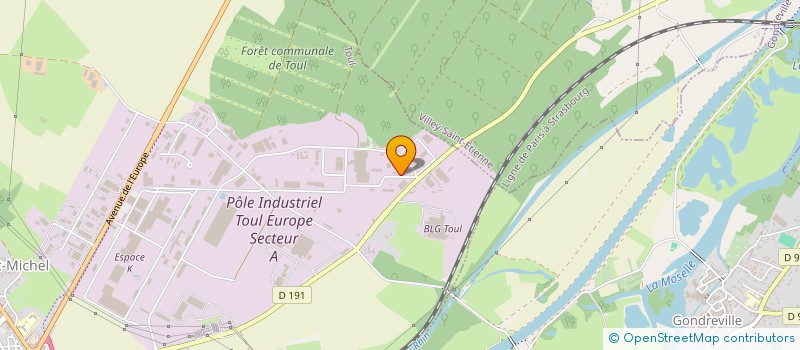 localisation de l'entreprise CAP QUADRI à TOUL