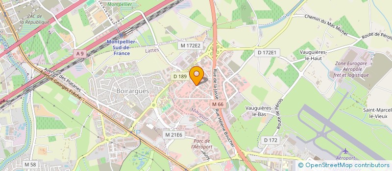 localisation de l'entreprise CAP RACING à SAINT-AUNES