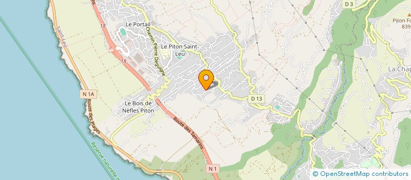 localisation de l'entreprise CAP RAND'EAU à SAINT-LEU