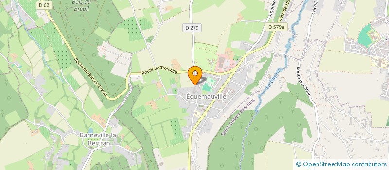 localisation de l'entreprise CAP RANDO  EQUEMAUVILLE