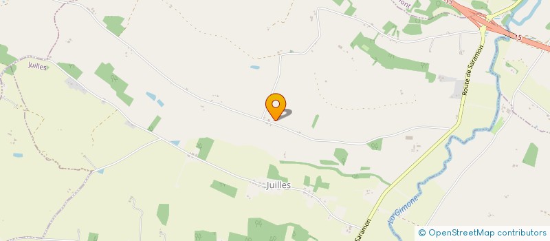 localisation de l'entreprise CAP RAS  JUILLES