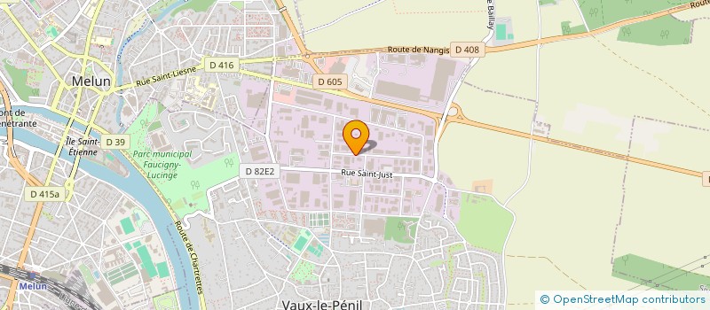 localisation de l'entreprise CAP REALISATION à VAUX-LE-PENIL