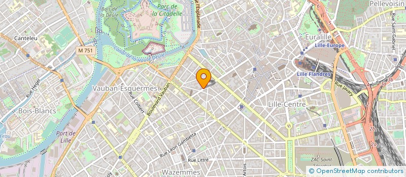 localisation de l'entreprise CAP RECOUVREMENT à MARCQ-EN-BARŒUL