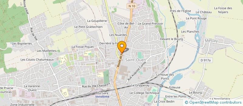 localisation de l'entreprise CAP RECYCLAGE  SAINT-OUEN