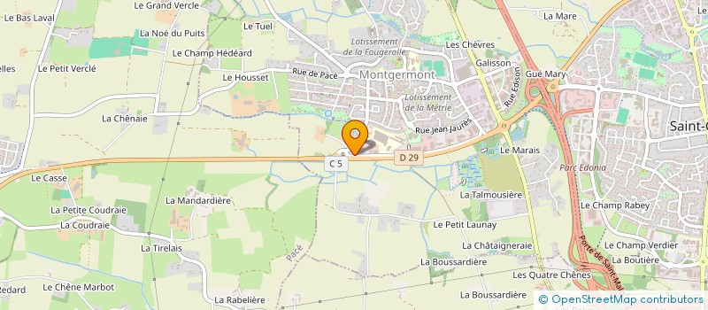 localisation de l'entreprise CAP RENOV 35 à SAINT-GILLES