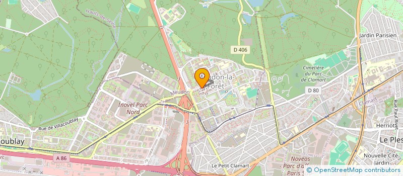 localisation de l'entreprise CAP RENOV à MEUDON