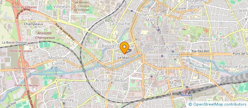 localisation de l'entreprise CAP-RESEAUX à RENNES