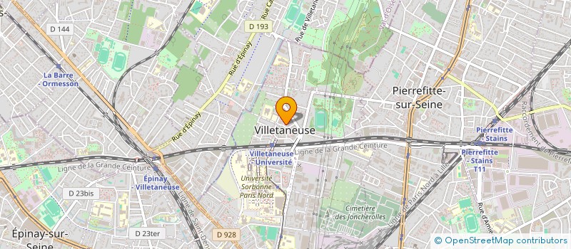 localisation de l'entreprise CAP REUSSITE à VILLETANEUSE