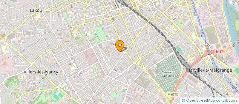 localisation de l'entreprise CAP-RH  NANCY