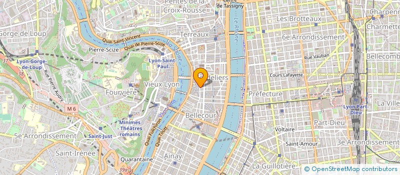 localisation de l'entreprise CAP-RHONE  LYON