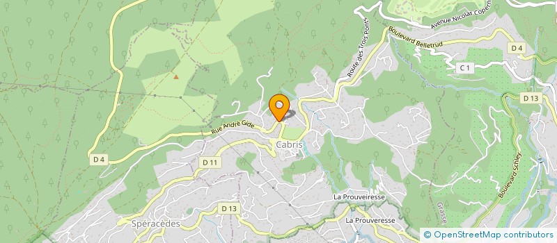 localisation de l'entreprise CAP ROUX  CABRIS