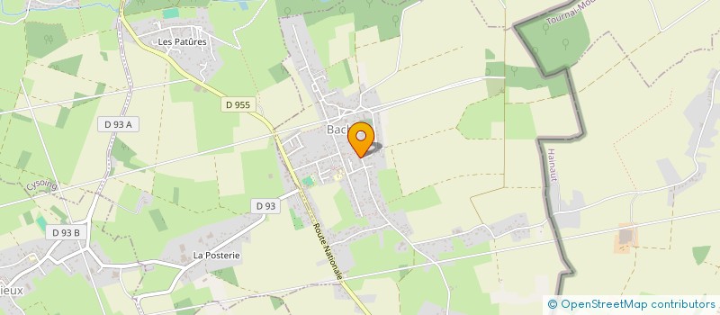 localisation de l'entreprise CAP'S CONSEIL  HASNON