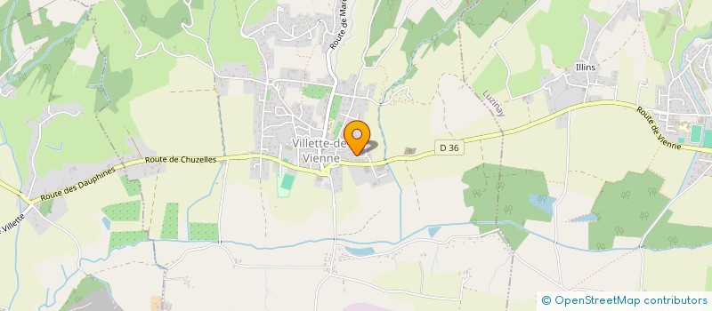 localisation de l'entreprise CAP SAHARA  VILLETTE-DE-VIENNE