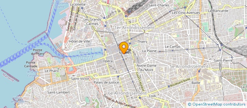 localisation de l'entreprise CAP SANTE à MARSEILLE