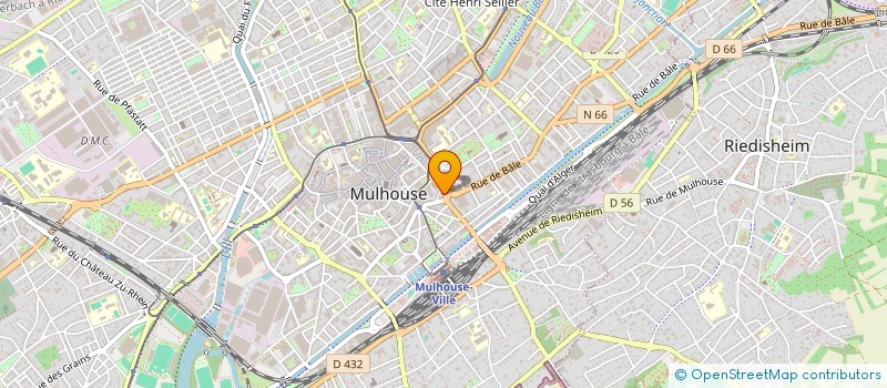 localisation de l'entreprise CAP SANTE SARL à MULHOUSE