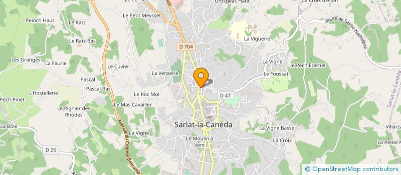 localisation de l'entreprise CAP SARLAT à SARLAT-LA-CANEDA