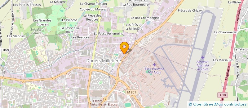 localisation de l'entreprise CAP'SCHOOL  TOURS