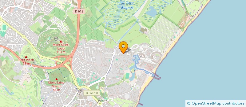 localisation de l'entreprise CAP SECRET  AGDE