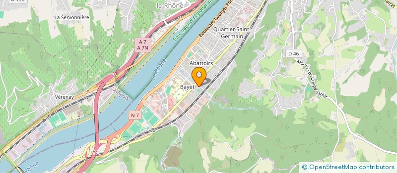 localisation de l'entreprise CAP SECURITE ROUTIERE à VIENNE