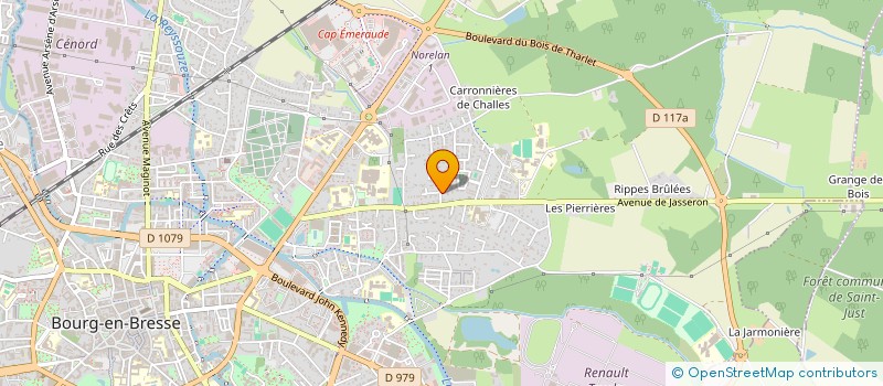 localisation de l'entreprise CAP SEILLON  BOURG-EN-BRESSE