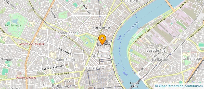 localisation de l'entreprise CAP SENIORS AQUITAINE  BORDEAUX