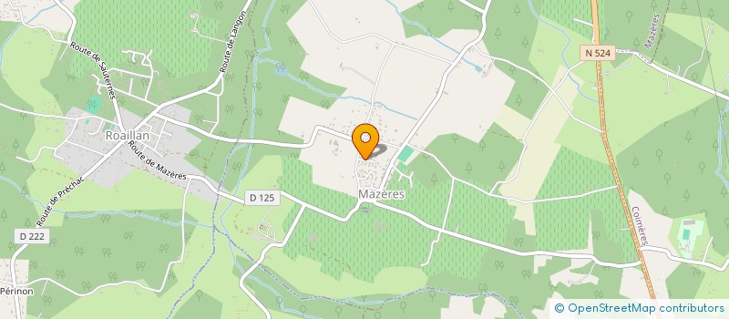 localisation de l'entreprise CAP SERENITY  MAZERES