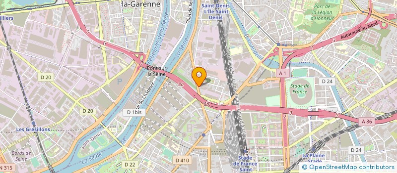 localisation de l'entreprise CAP SERVICES à SAINT-DENIS