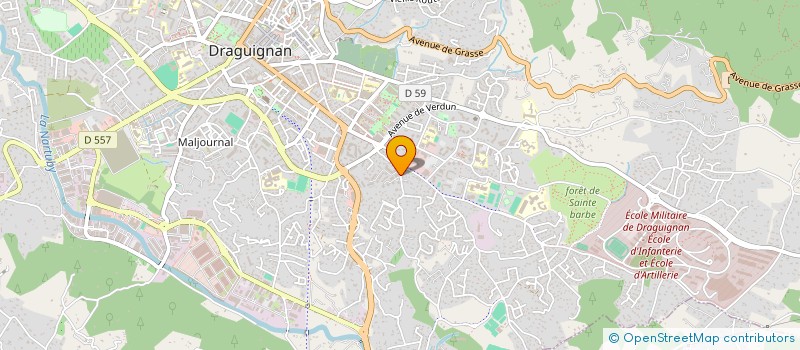 localisation de l'entreprise CAP SERVICES 83 à SAINT-RAPHAEL