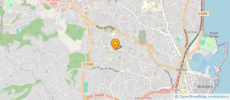 localisation de l'entreprise CAP SERVICES NETTOYAGE à ANTIBES