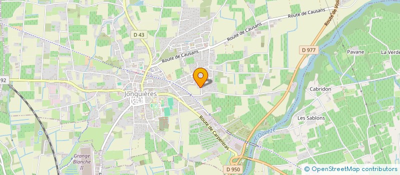 localisation de l'entreprise CAP SIEL  JONQUIERES