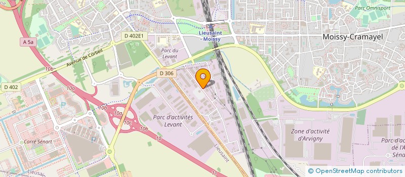 localisation de l'entreprise CAP'SIGNAL à MOISSY-CRAMAYEL
