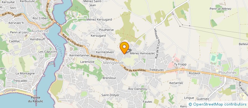 localisation de l'entreprise CAP SIZUN NATATION  AUDIERNE